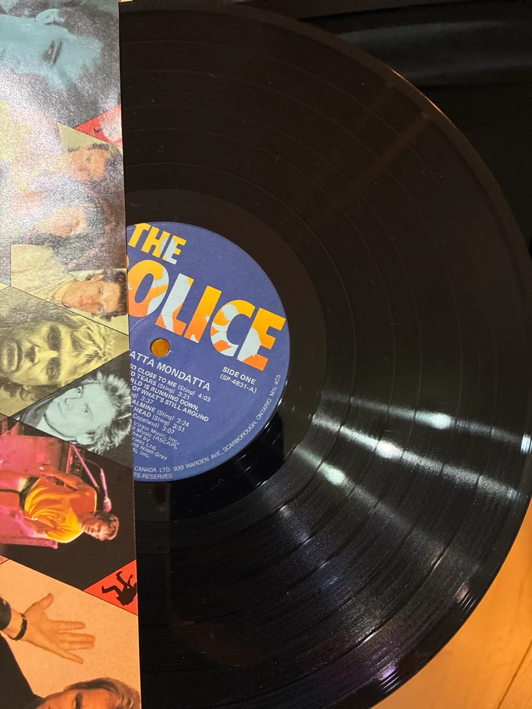 The Police - Zenyatta Mondatta Vinyl Record image indicator(4)