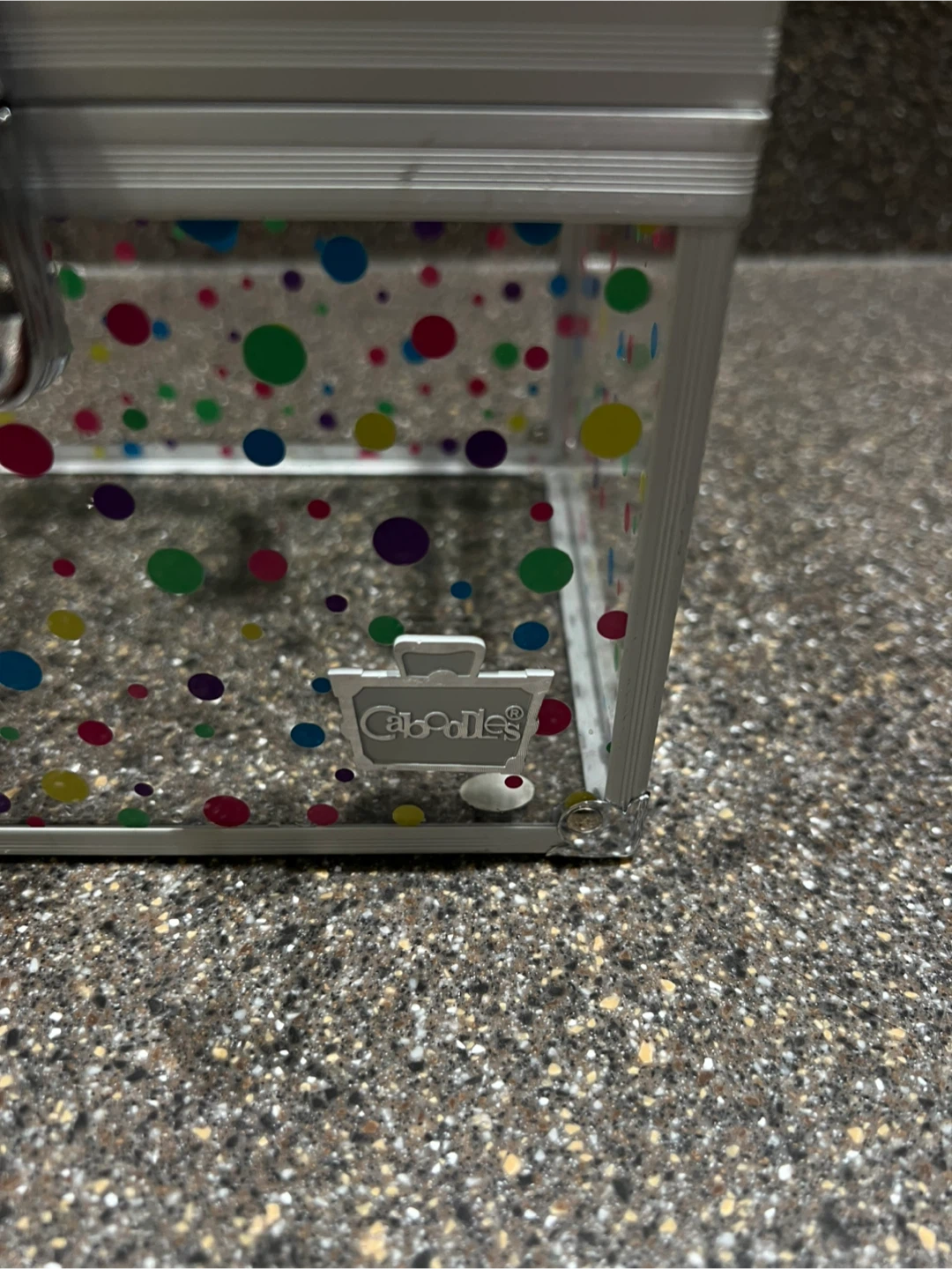 Clear/fun Dot Caboodle Box. 🧡 - photo 5