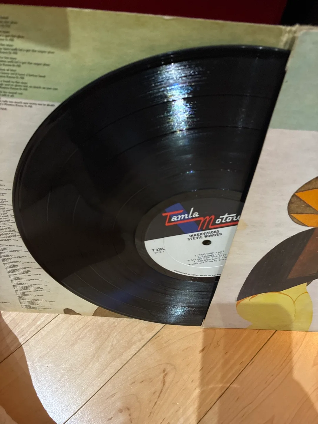 Stevie Wonder Innervisions Vinyl Record image indicator(4)