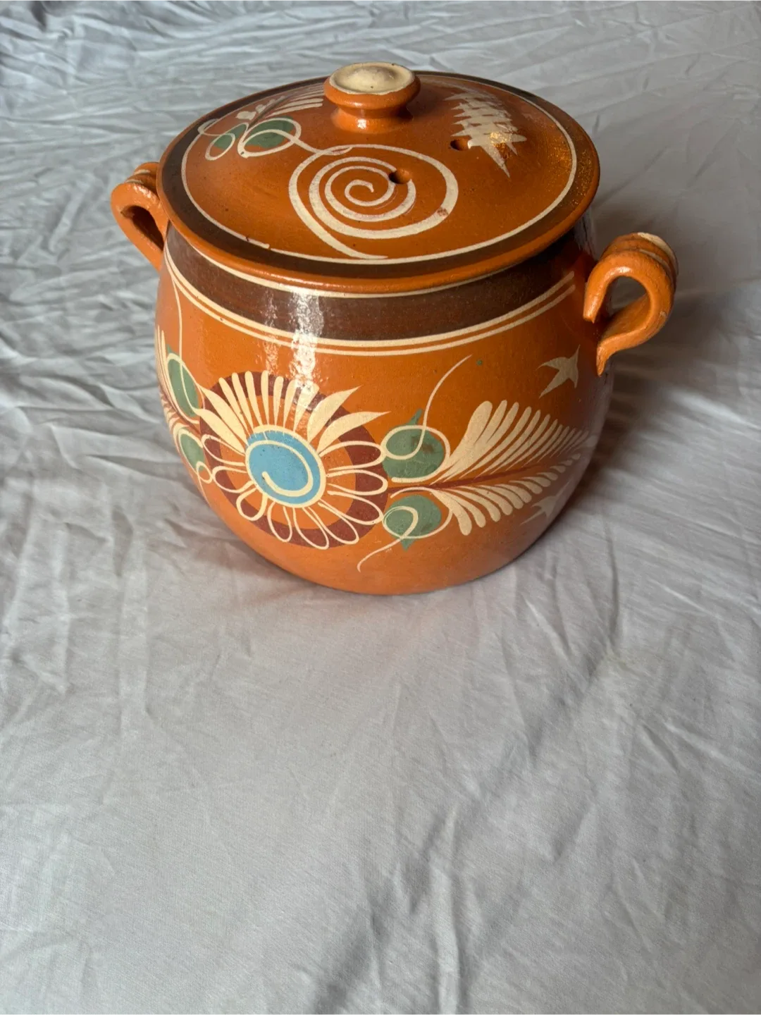 Terracotta Cooking Pot with Lid image indicator(3)