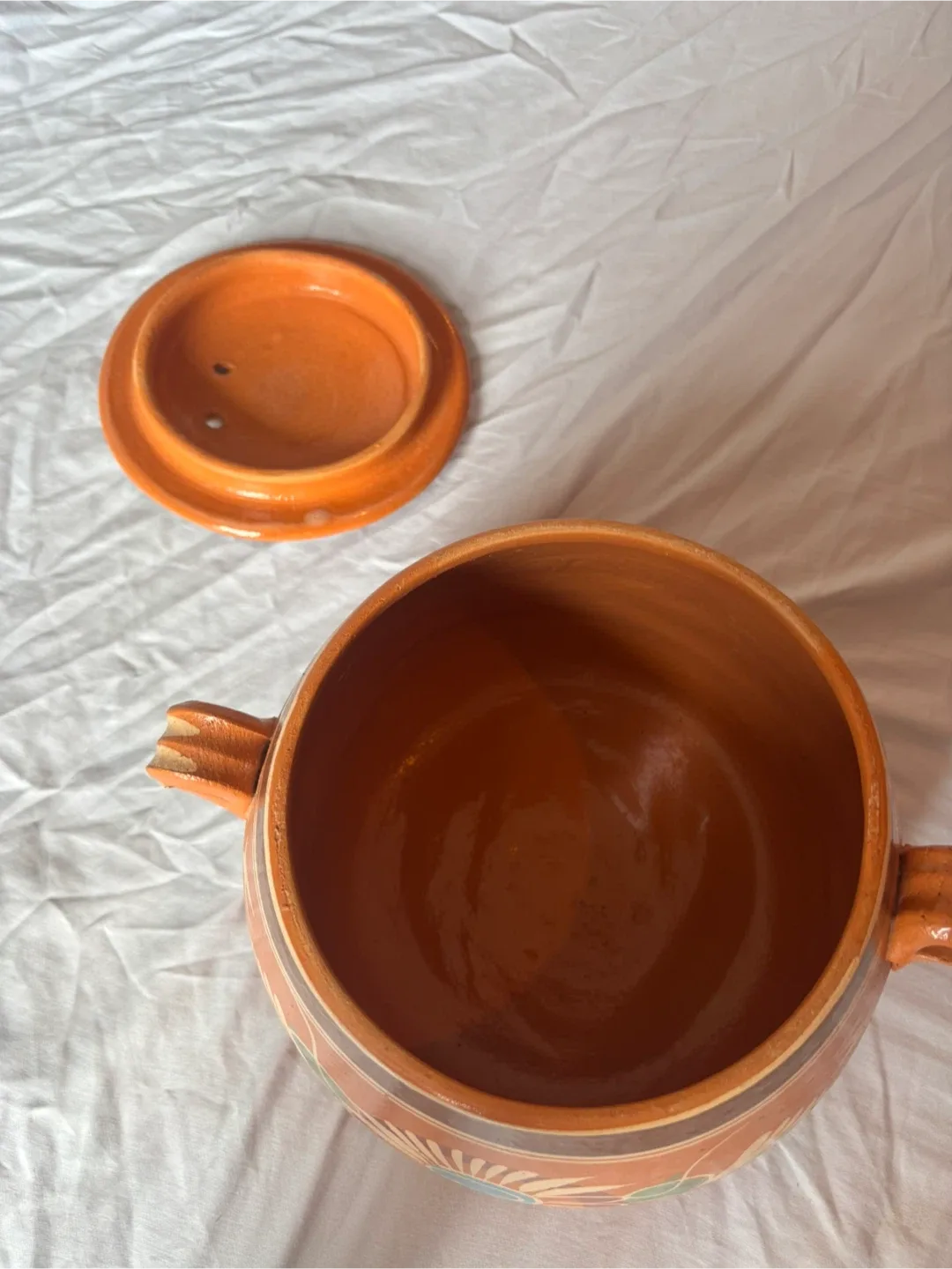 Terracotta Cooking Pot with Lid image indicator(4)