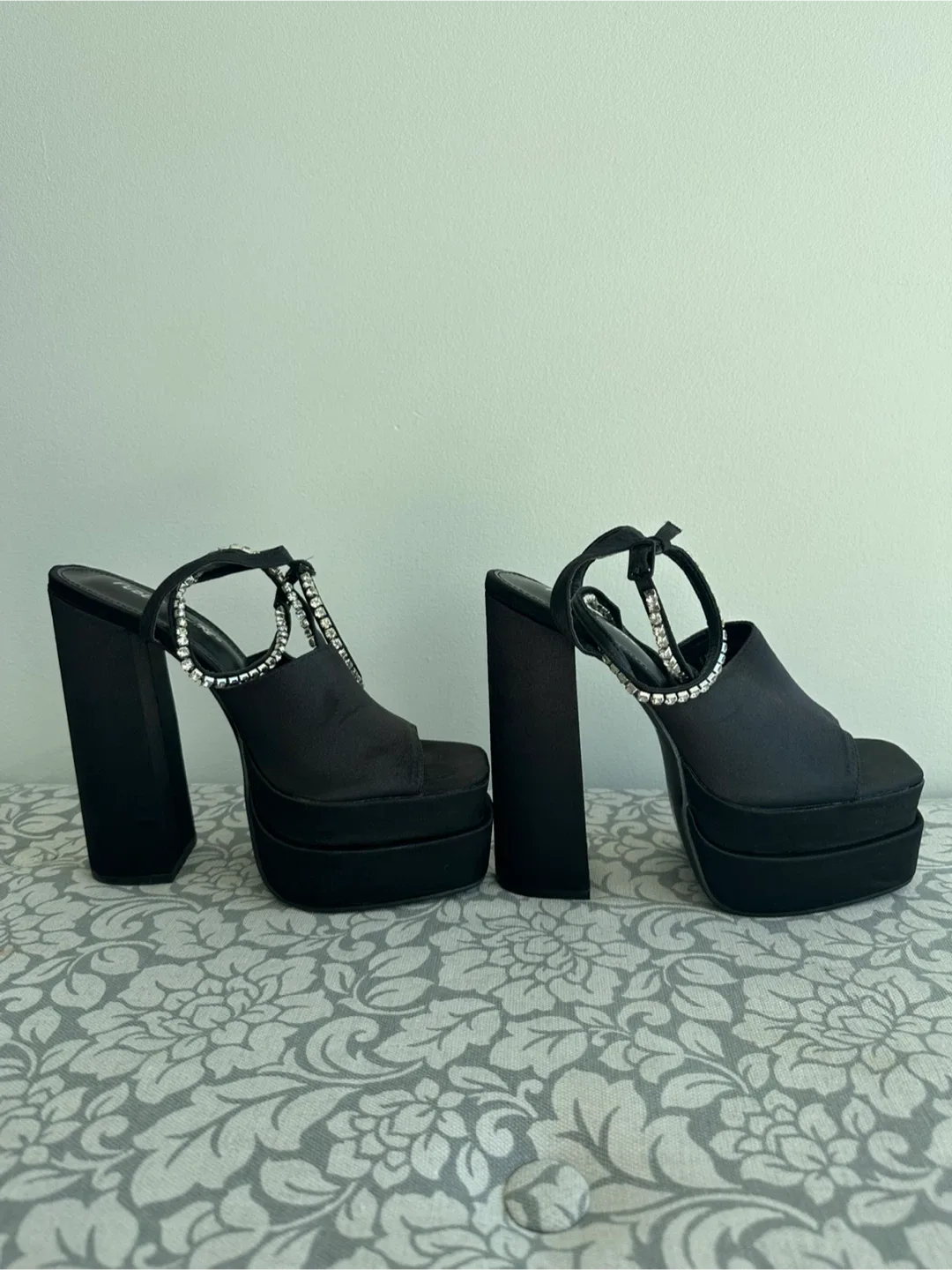 Public Desire Black Platform Heels image indicator(5)