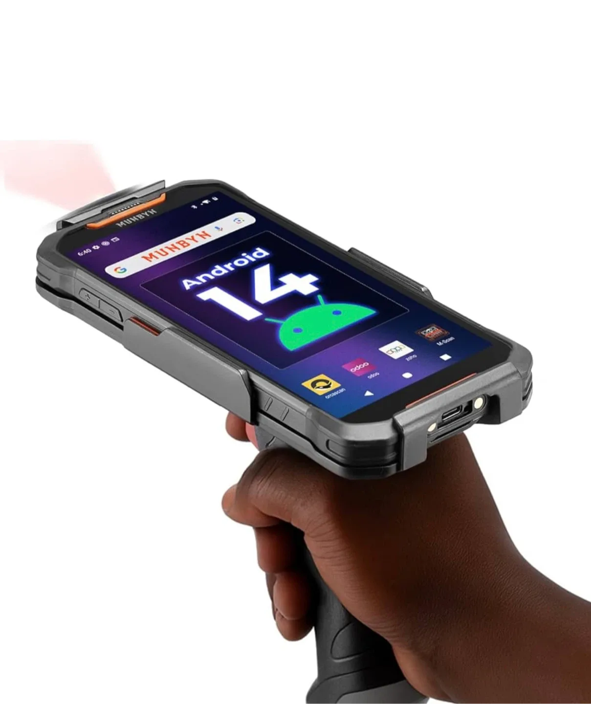 New MUNBYN AceScan AS01P Barcode Scanner image indicator(2)