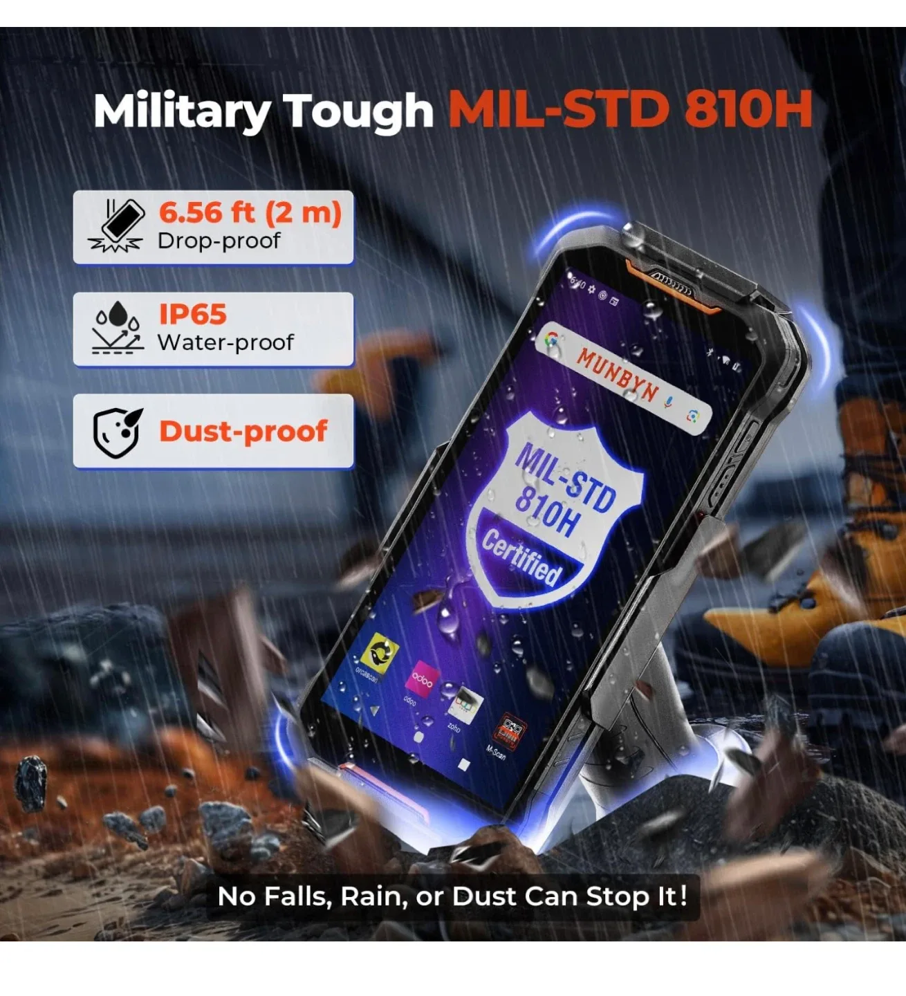 New MUNBYN AceScan AS01P Barcode Scanner image indicator(9)