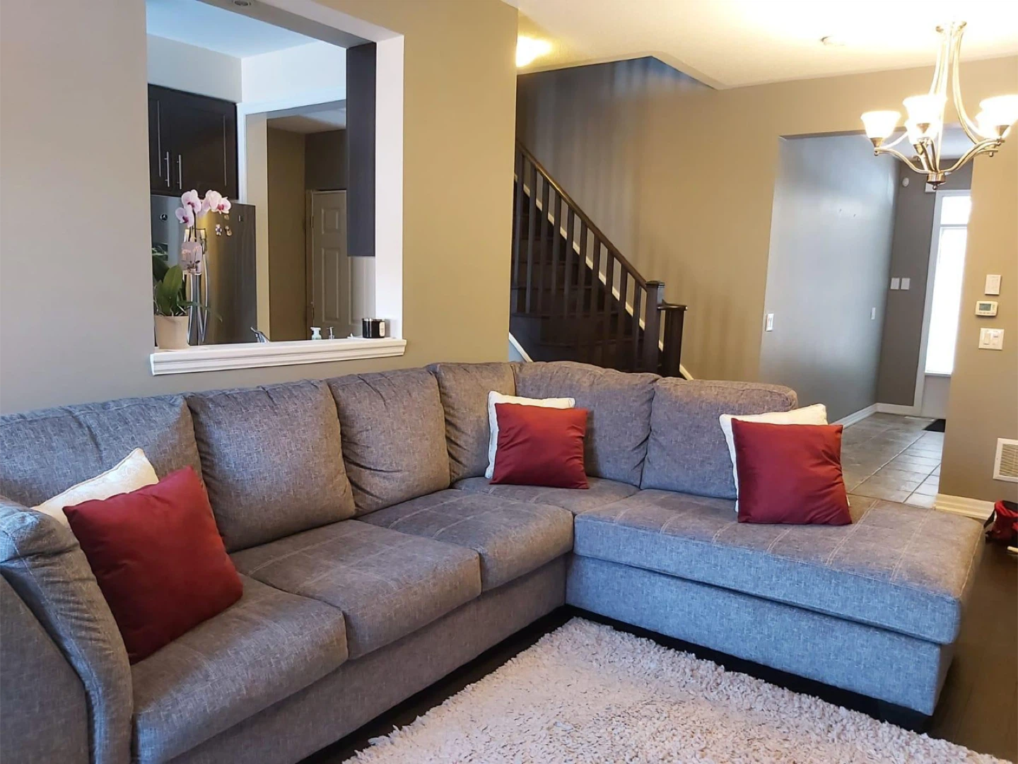 Grey Sectional Couch