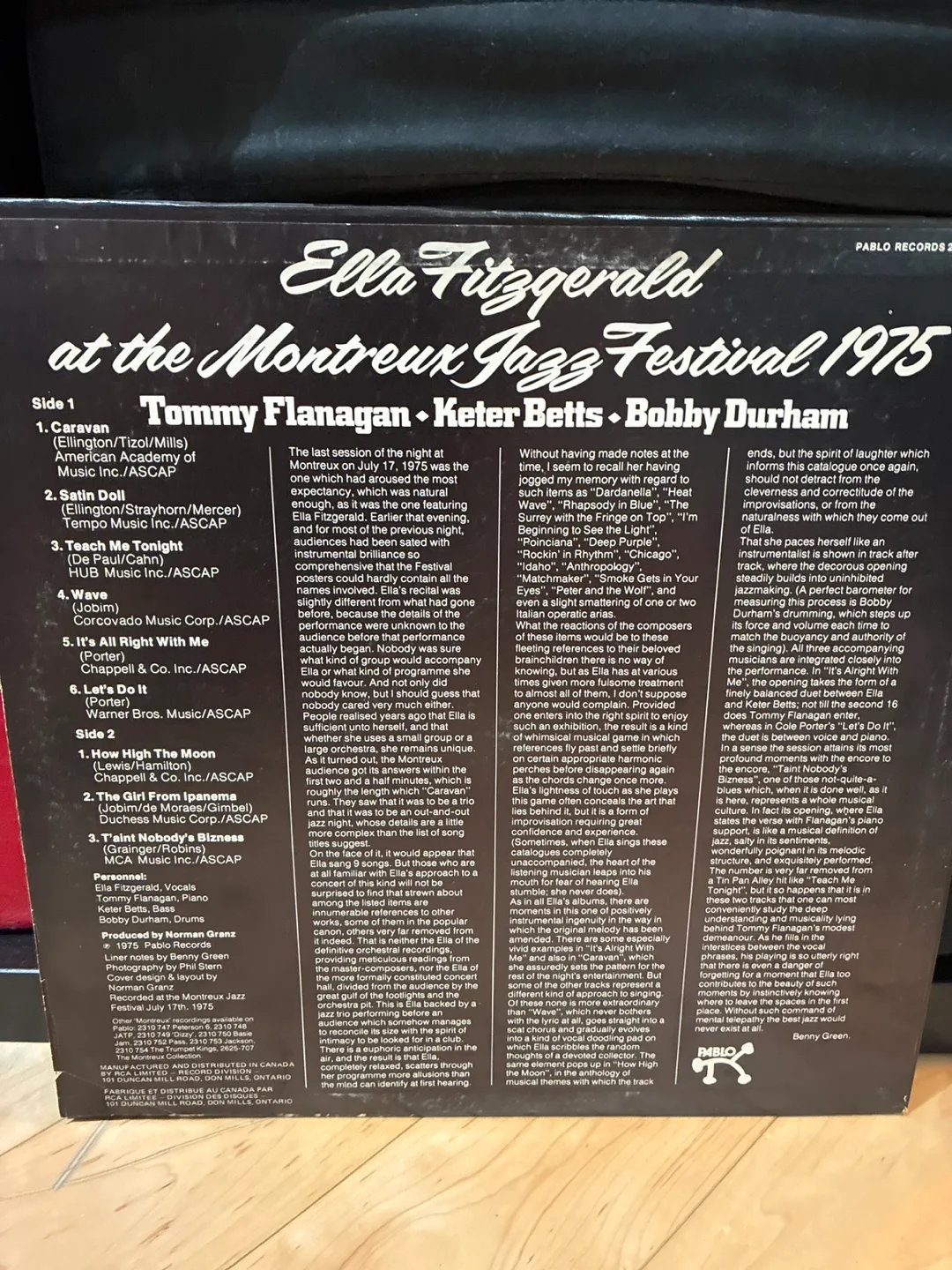 Ella Fitzgerald Montreux Jazz Festival 1975 Vinyl Record image indicator(2)
