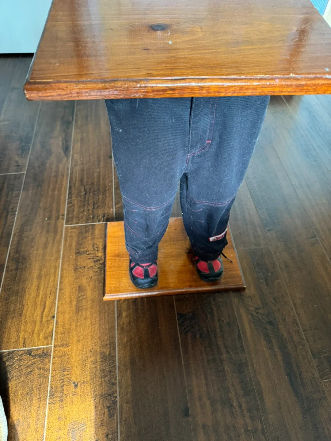 Handmade Wooden Foot Stool thumbnail