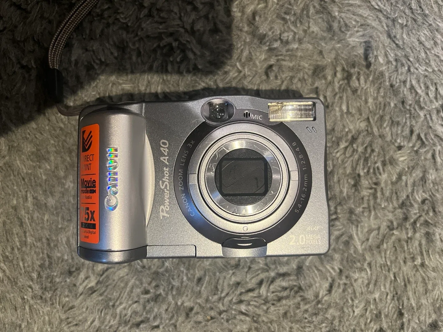 Canon PowerShot A40 Digital Camera image indicator(2)