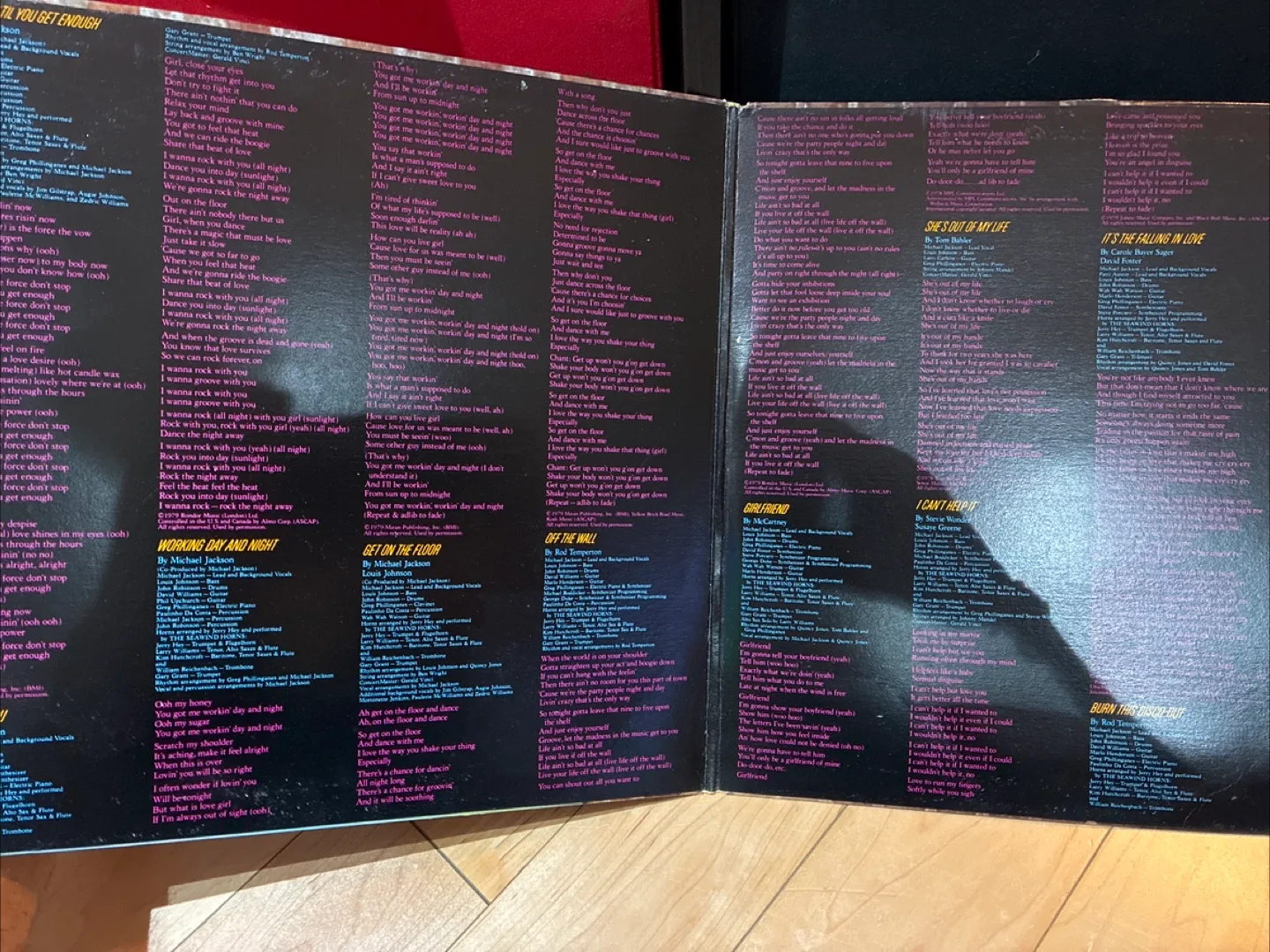 Michael Jackson - Off The Wall Vinyl Record image indicator(3)