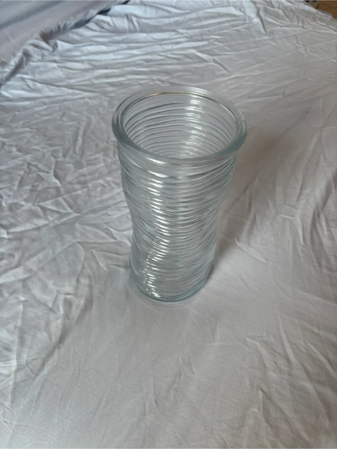 Clear Glass Vase thumbnail