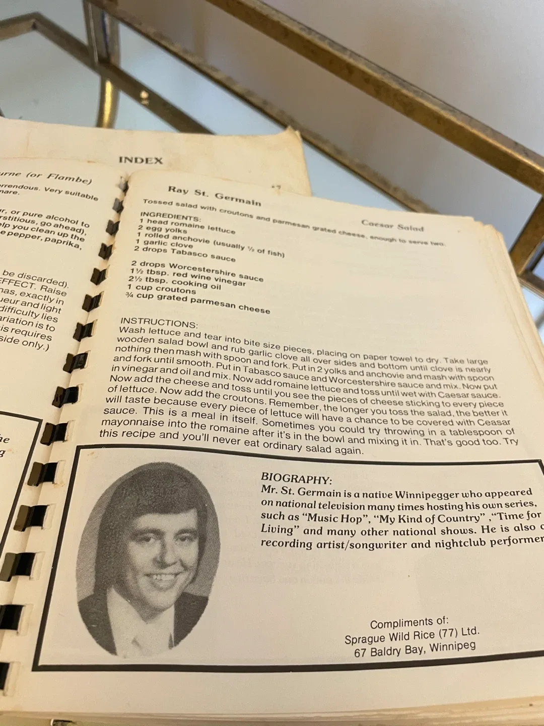 Celebrity WSO Cook Book Vintage image indicator(5)