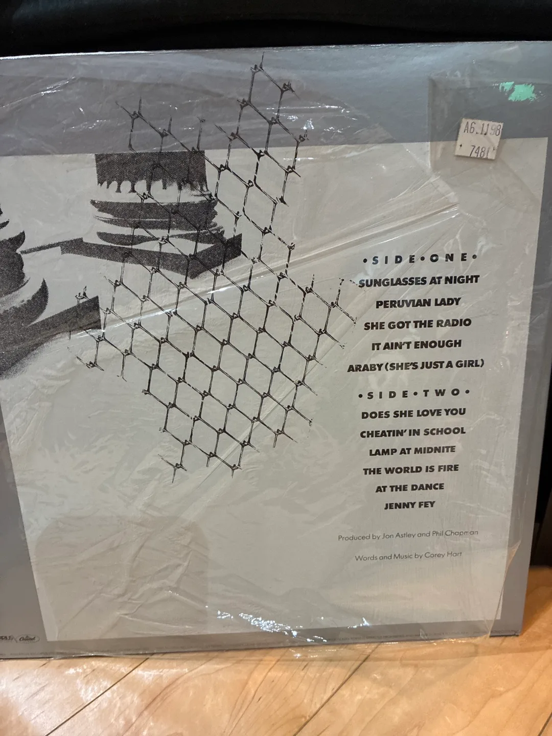 Corey Hart - First Offense Vinyl Record image indicator(2)