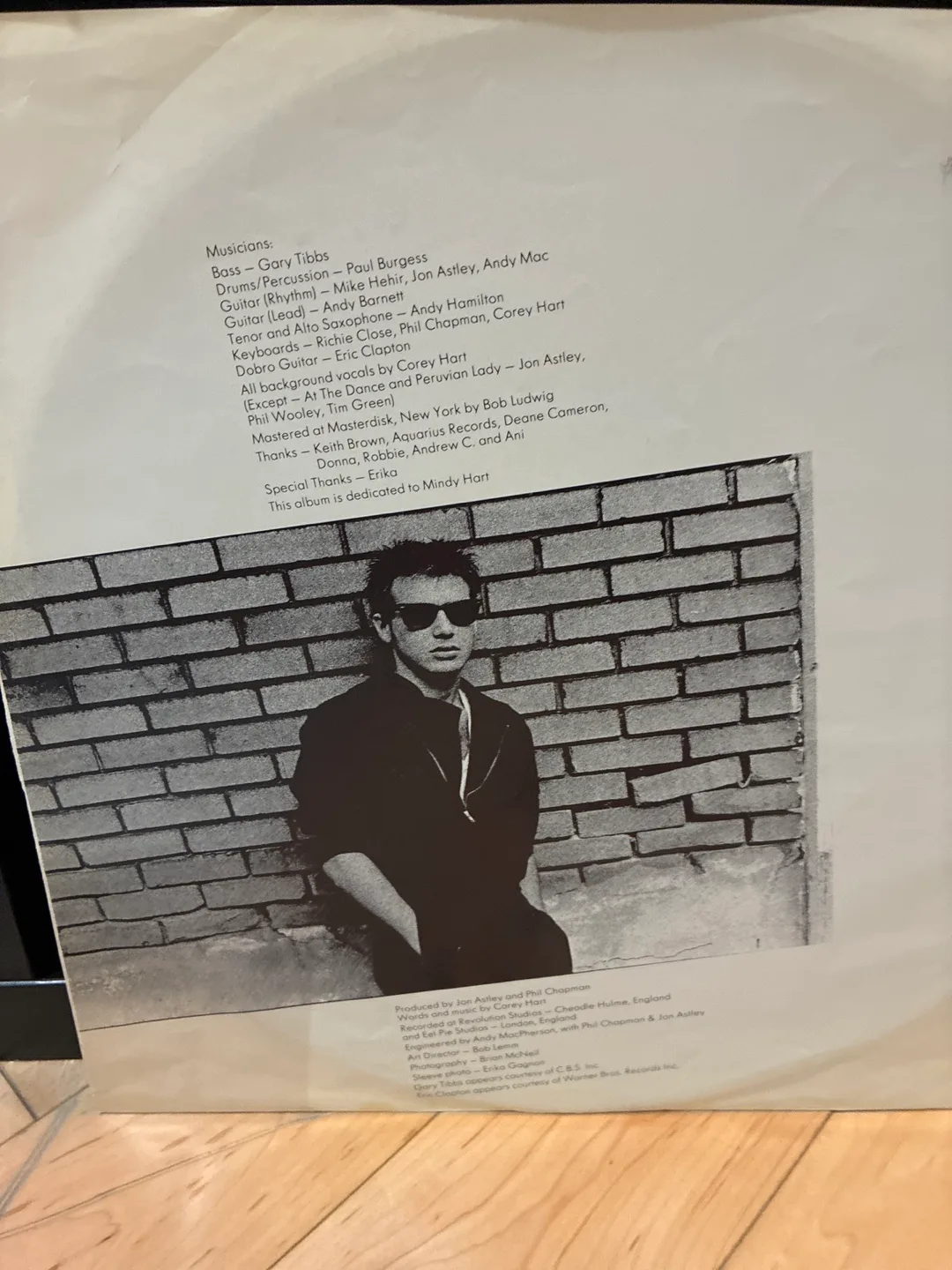 Corey Hart - First Offense Vinyl Record image indicator(3)