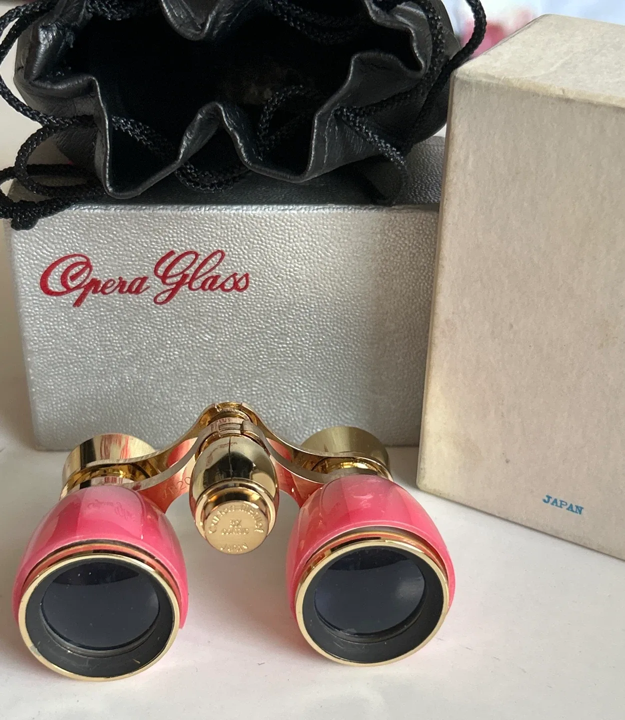 Opera Glass Binoculars - Pink & Gold image indicator(3)