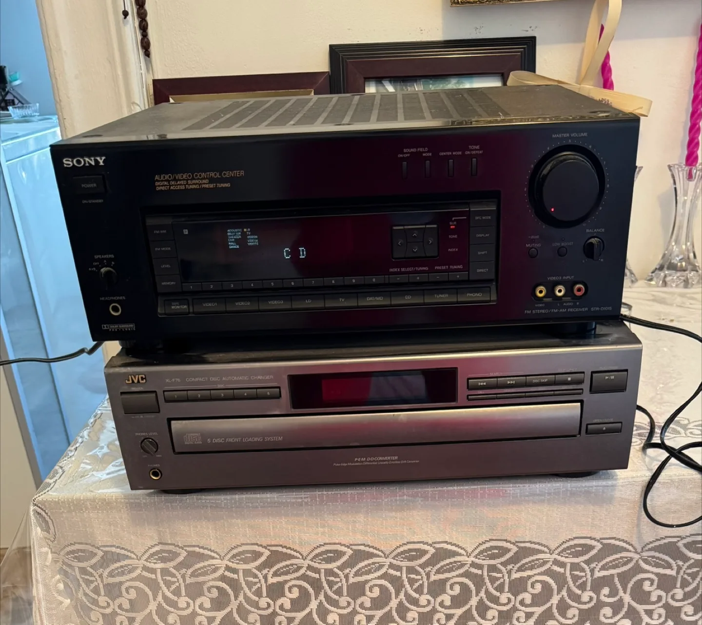 🧡Sony STR-D1015 FM Stereo/FM-AM Receiver thumbnail
