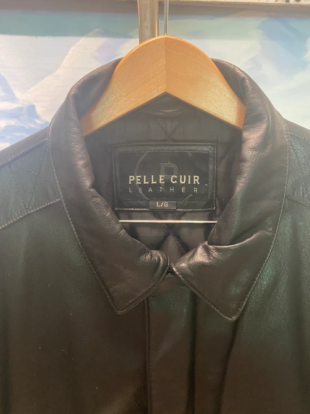 Pelle Cuir Leather Jacket - Size L/G image indicator(2)