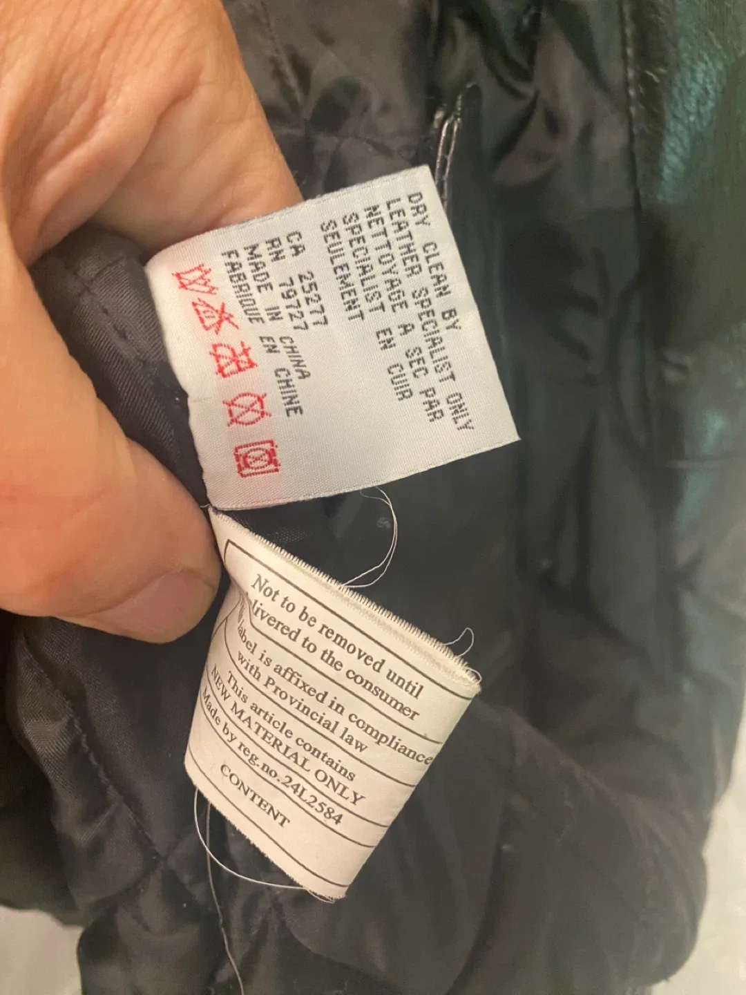 Pelle Cuir Leather Jacket - Size L/G image indicator(4)