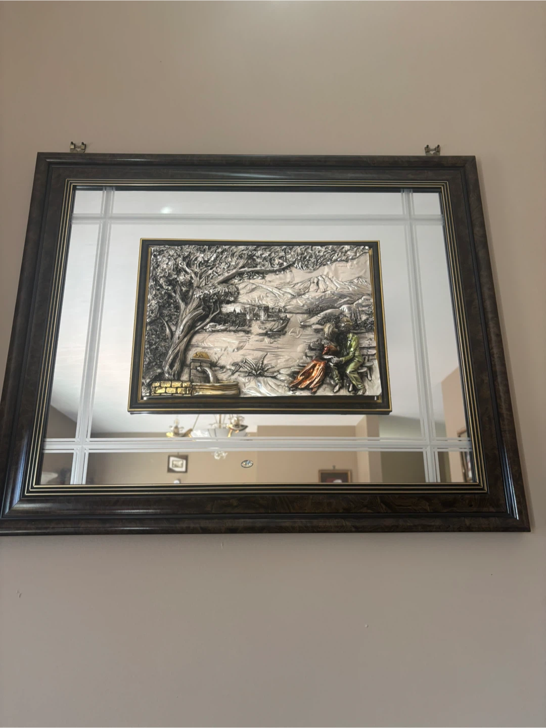 Framed Art Mirror
