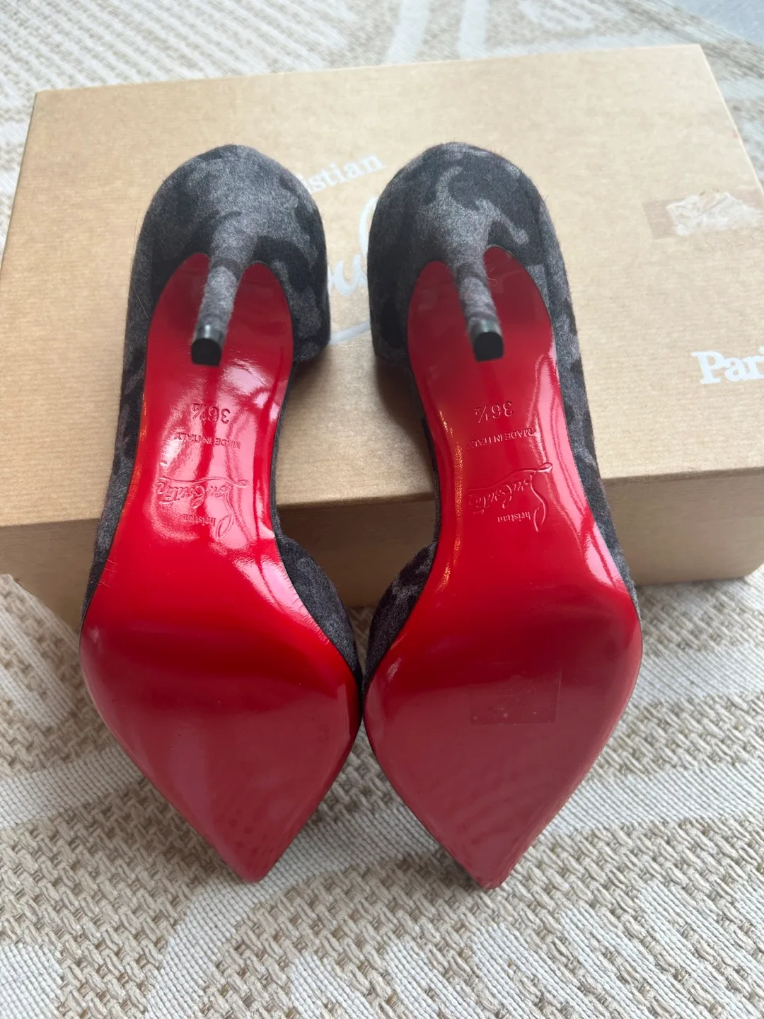 *Brand New* Christian Louboutin Heels Size 6.5 image indicator(3)