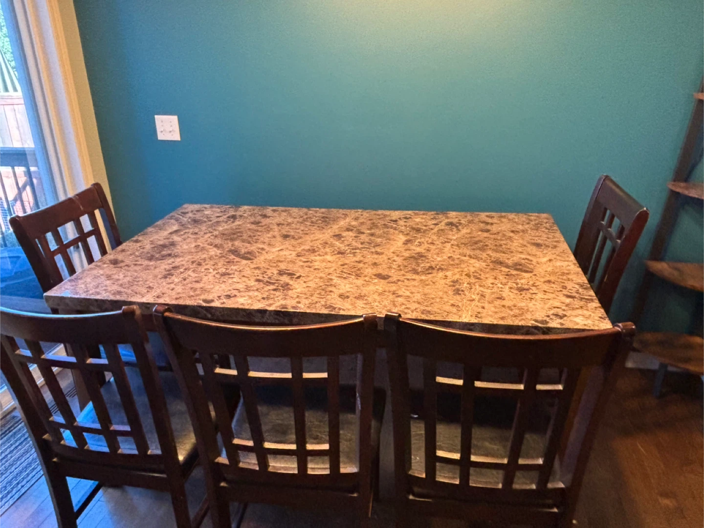 Dining Table with 5 Chairs