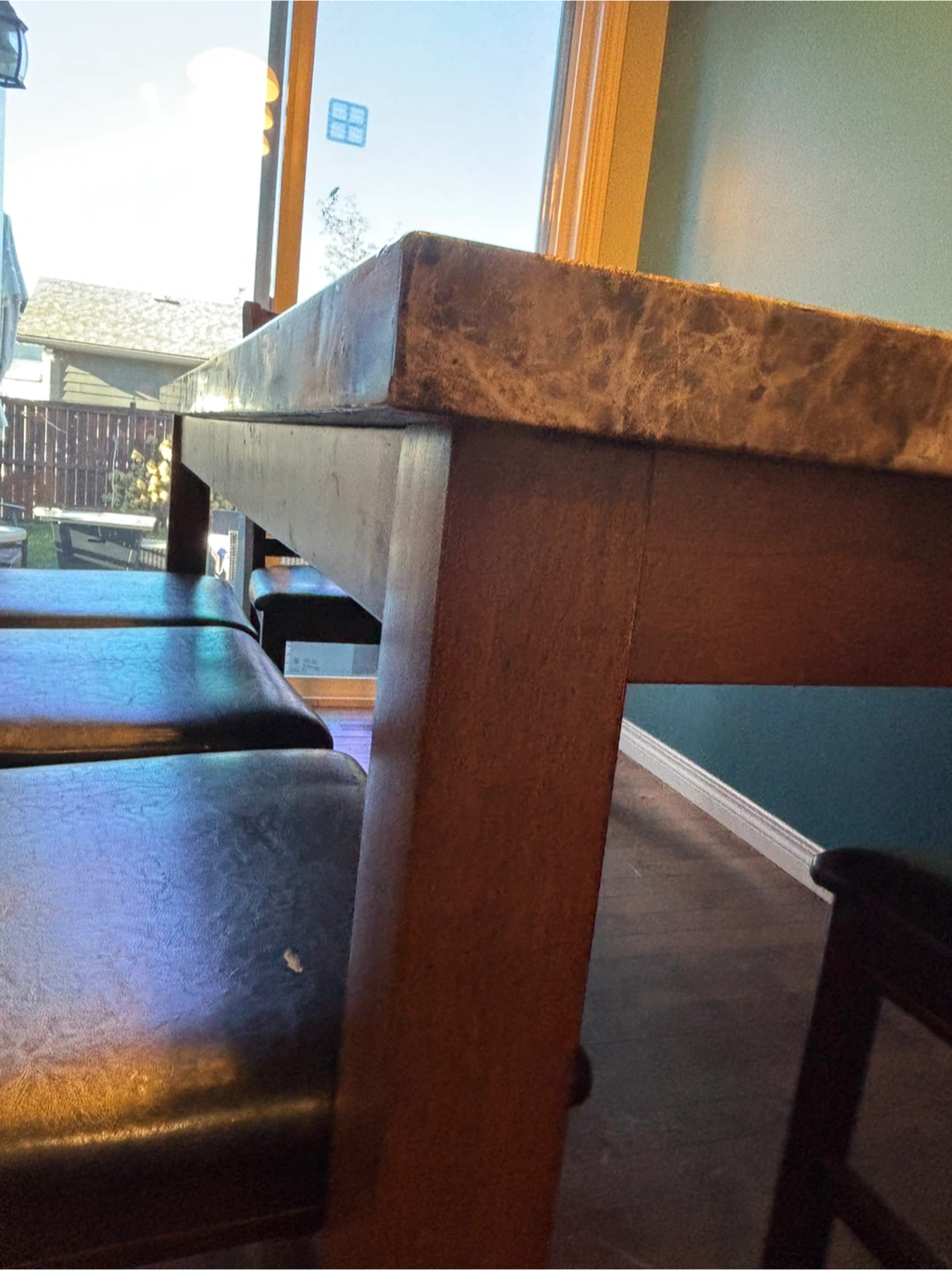 Dining Table with 5 Chairs - photo 2