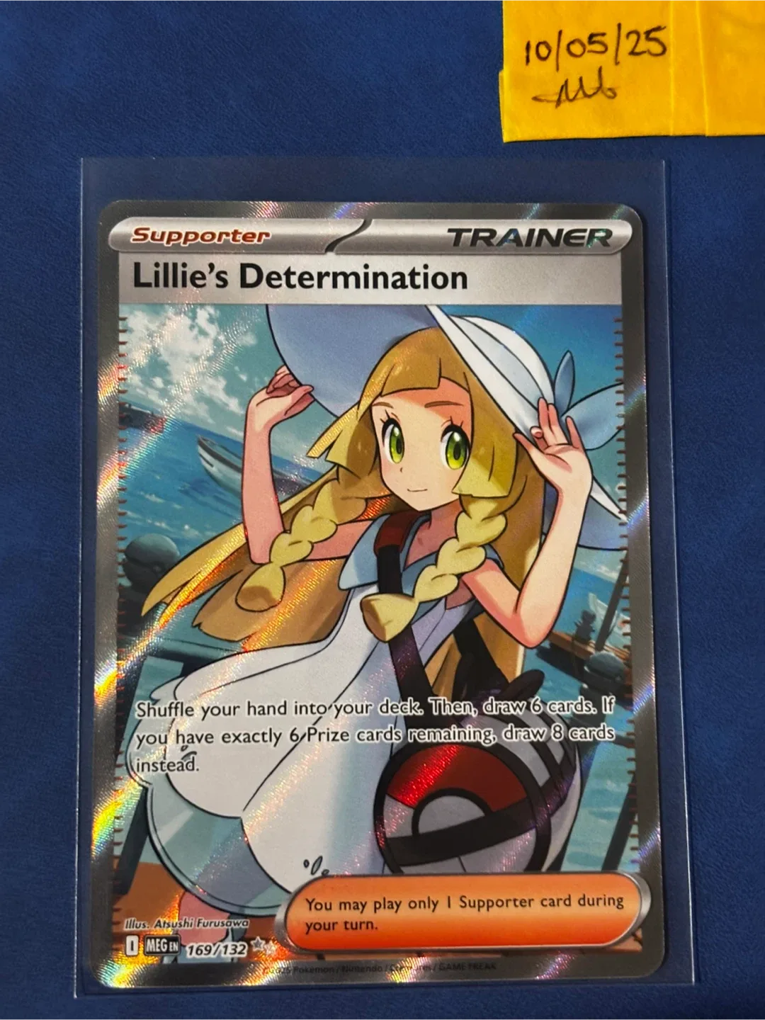 Lillie's Determination Full Art Pokemon Card