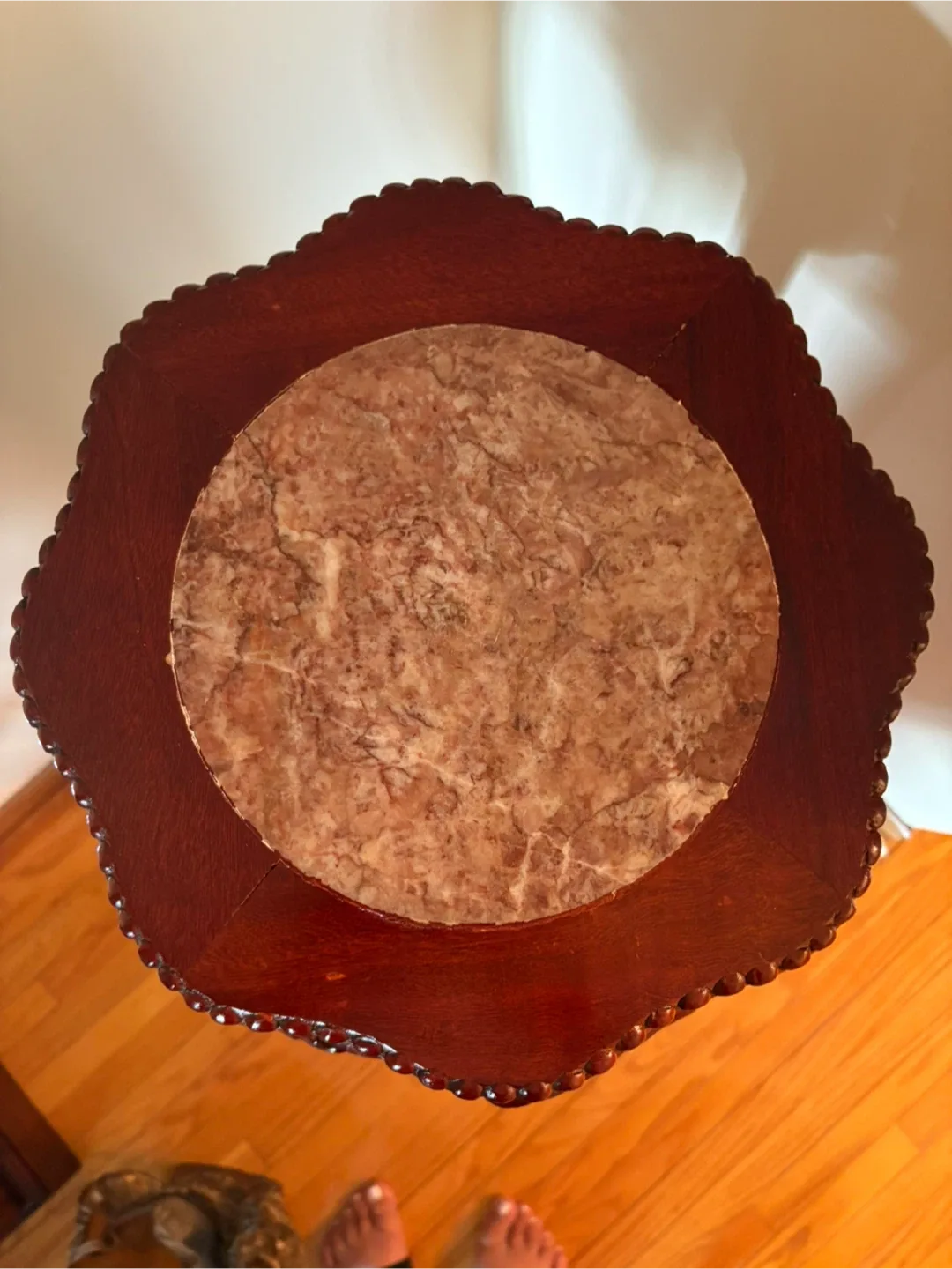 Vintage Wooden Plant Stand image indicator(2)