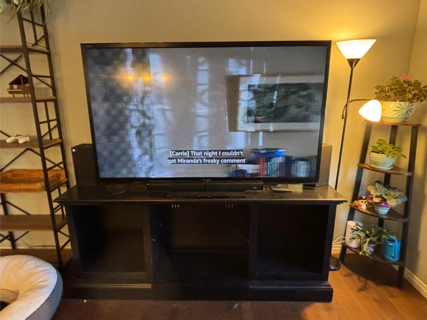 Black TV Stand - photo 2