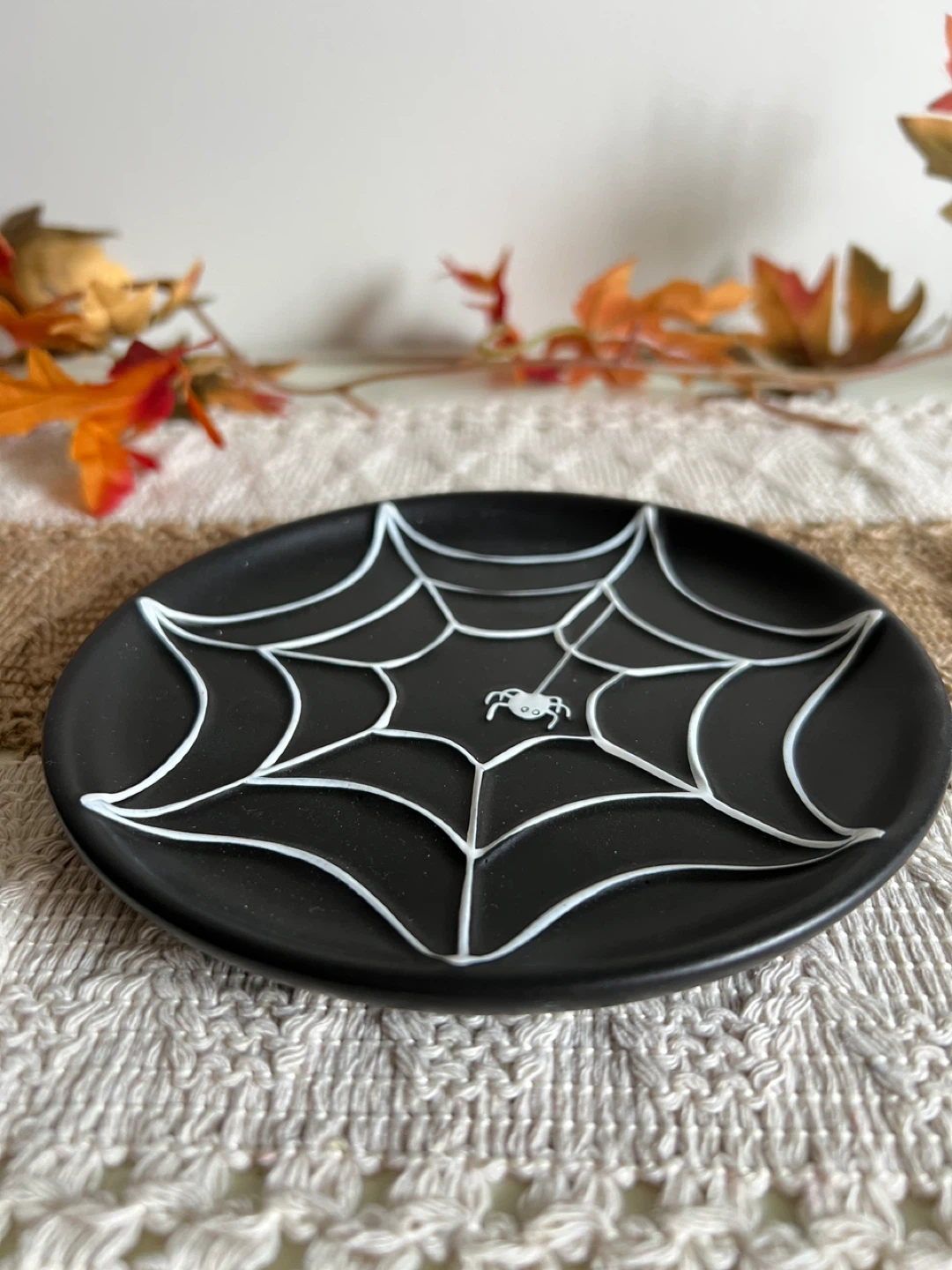 Partylite Halloween Decorations - Witch, Spiderweb, Cat - photo 2