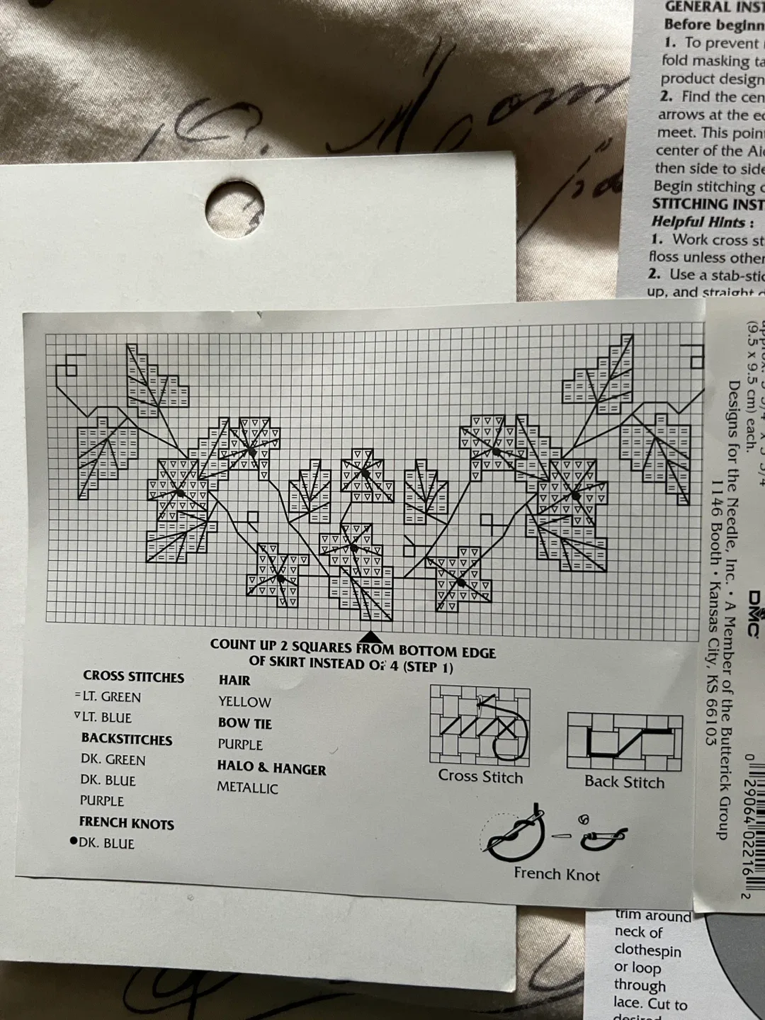 Angel Counted Cross Stitch Kit New 🧡 image indicator(5)