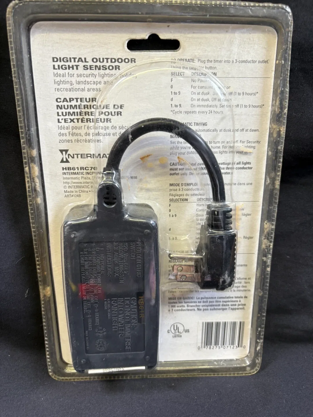 Intermatic Digital Outdoor Light Sensor Timer image indicator(4)