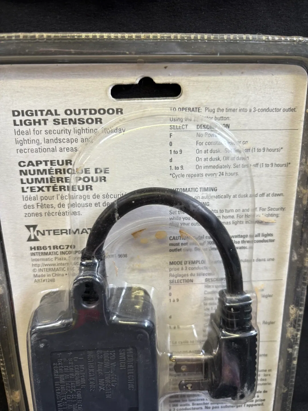Intermatic Digital Outdoor Light Sensor Timer image indicator(5)