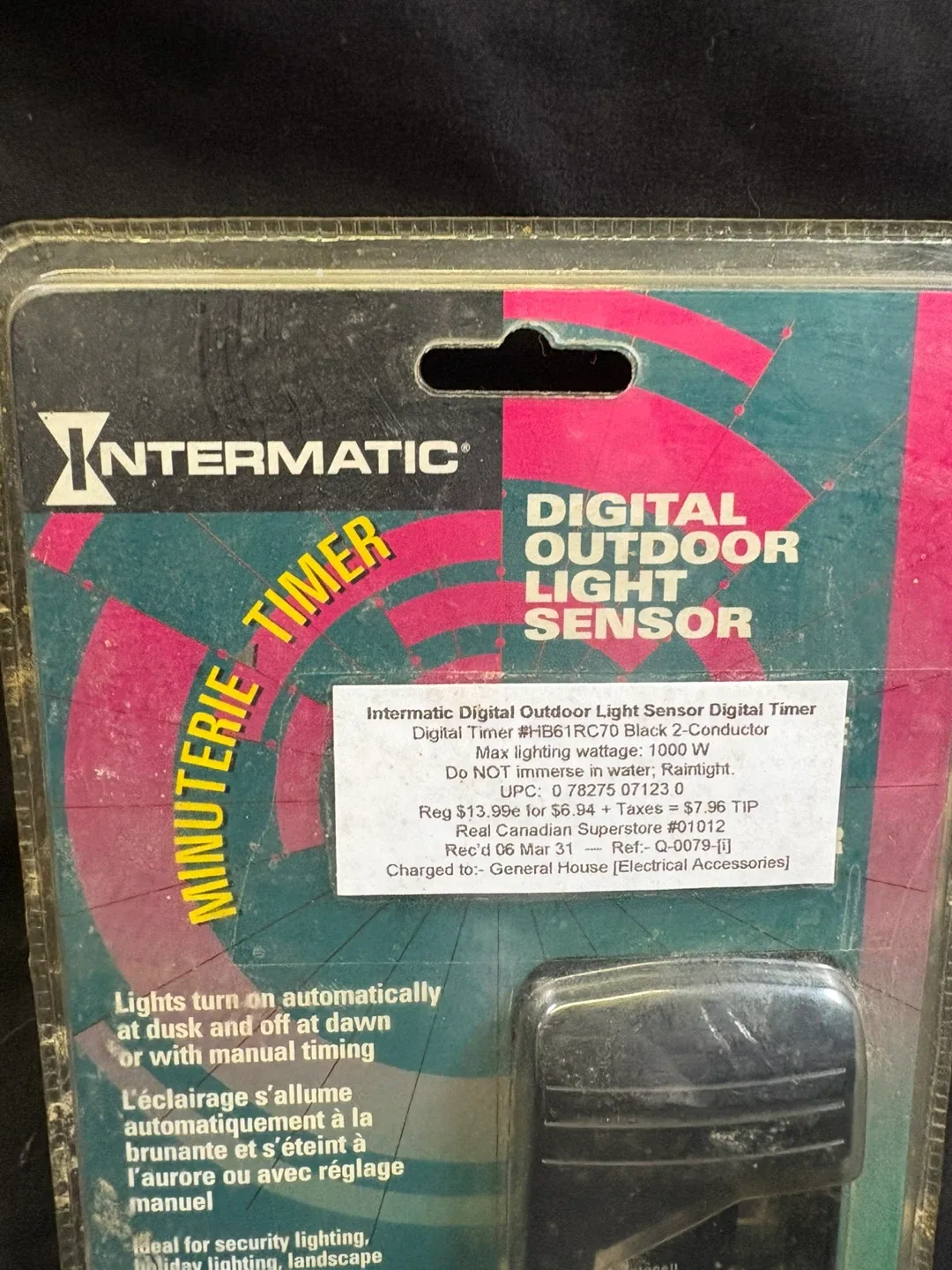 Intermatic Digital Outdoor Light Sensor Timer image indicator(2)