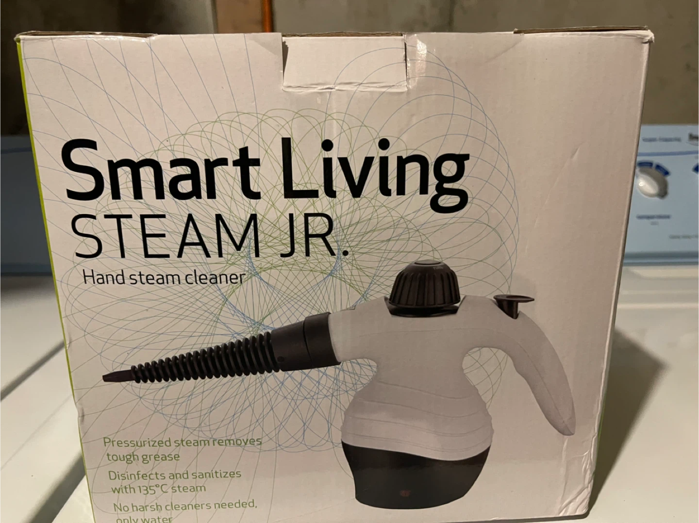 Smart Living Steam Jr. Hand Steam Cleaner - New in Box!