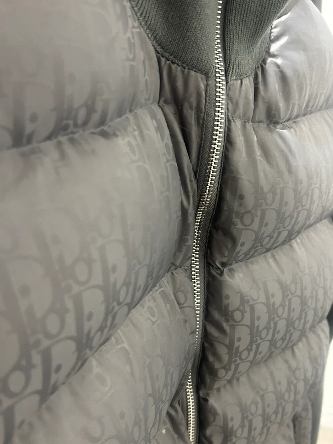 Dior Grey Puffer Jacket image indicator(4)