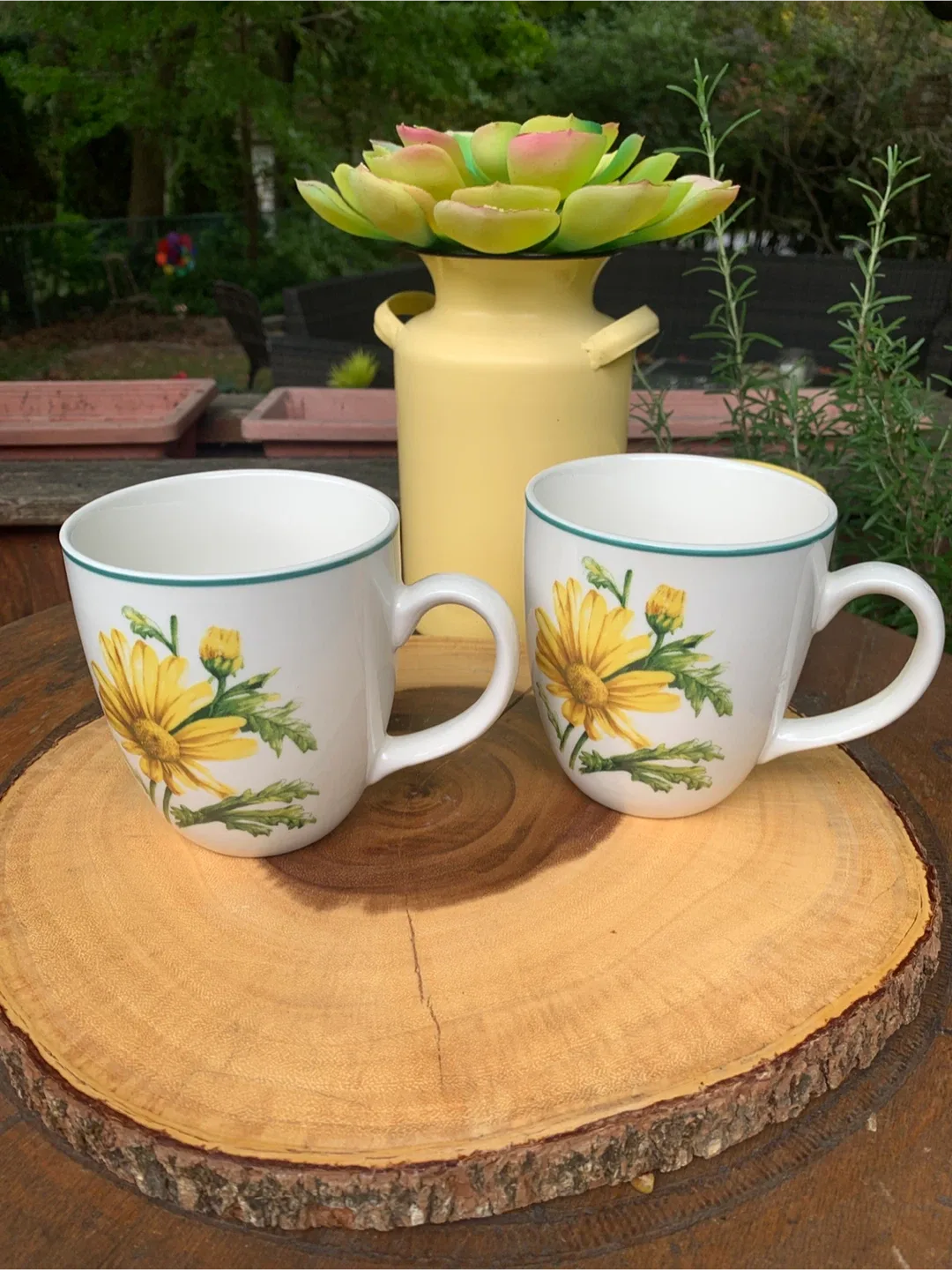 Thomson Pottery Floral Mugs thumbnail