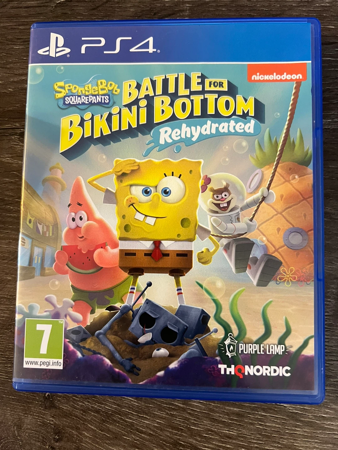 SpongeBob Battle for Bikini Bottom Rehydrated PS4