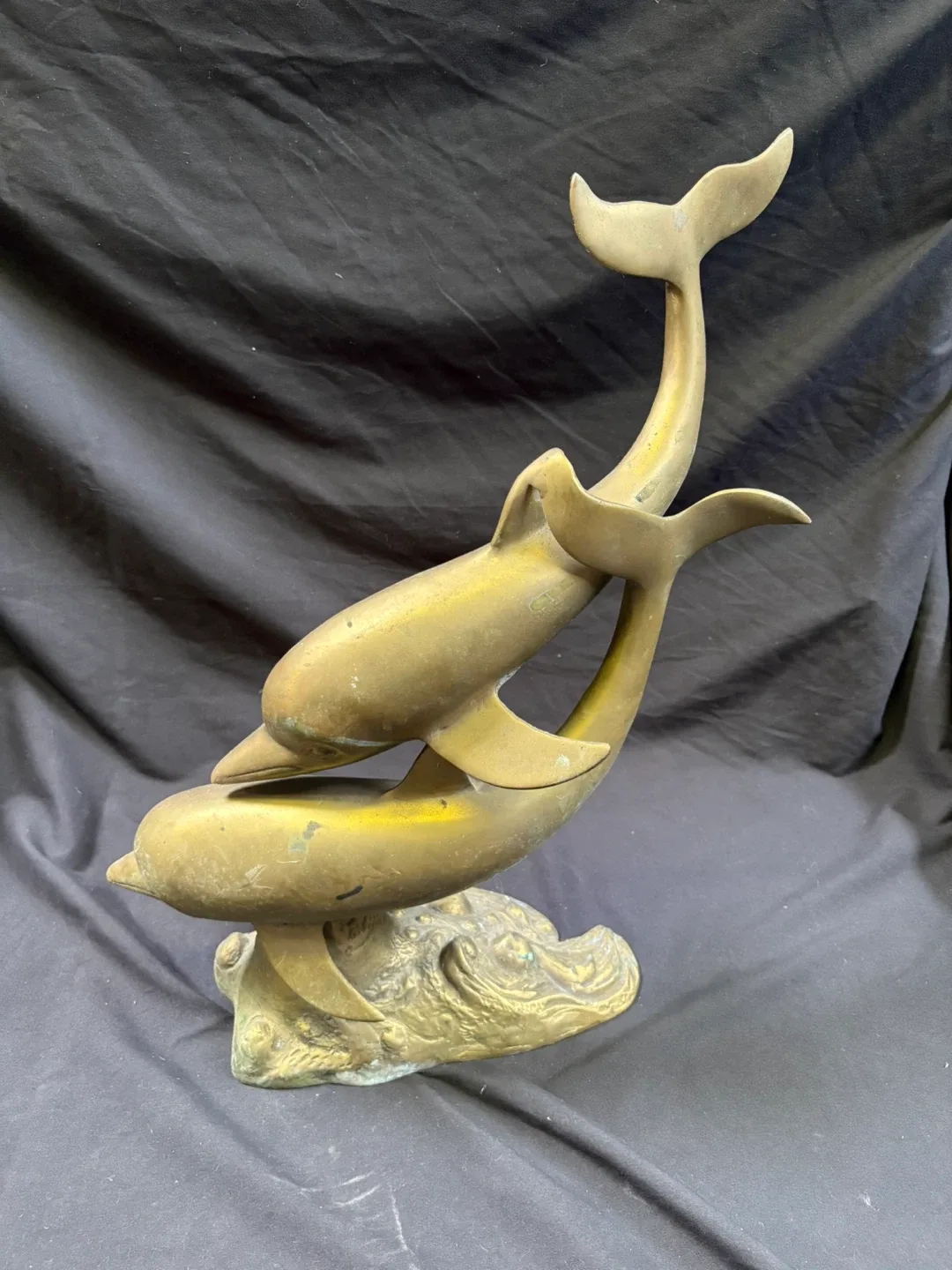 Brass Dolphin Sculpture image indicator(5)