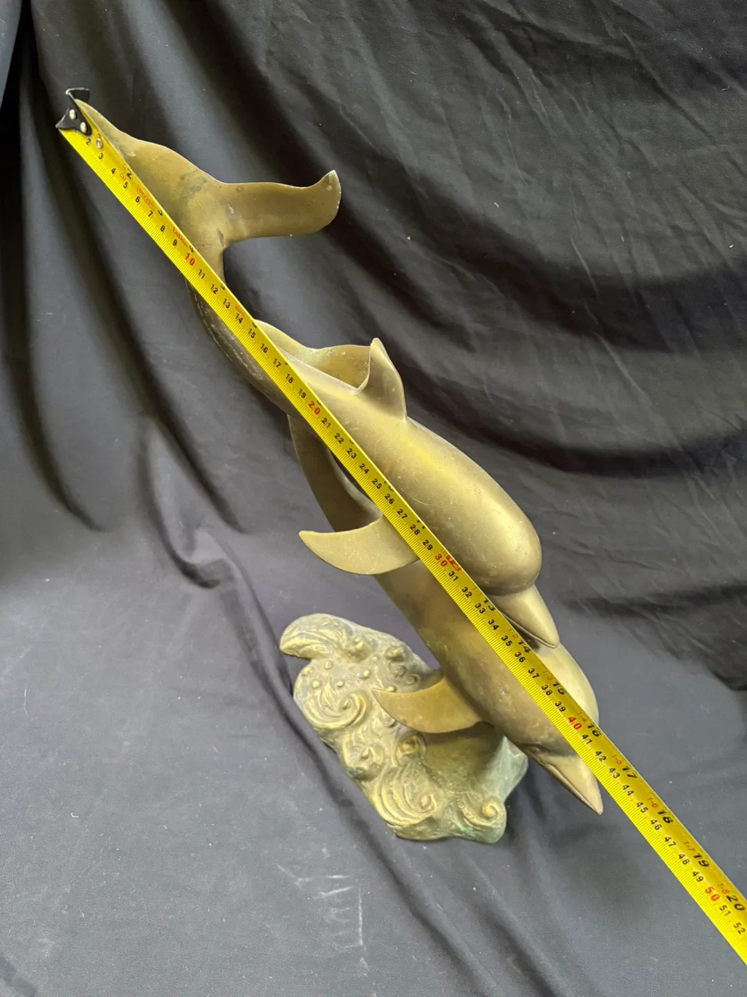 Brass Dolphin Sculpture image indicator(8)