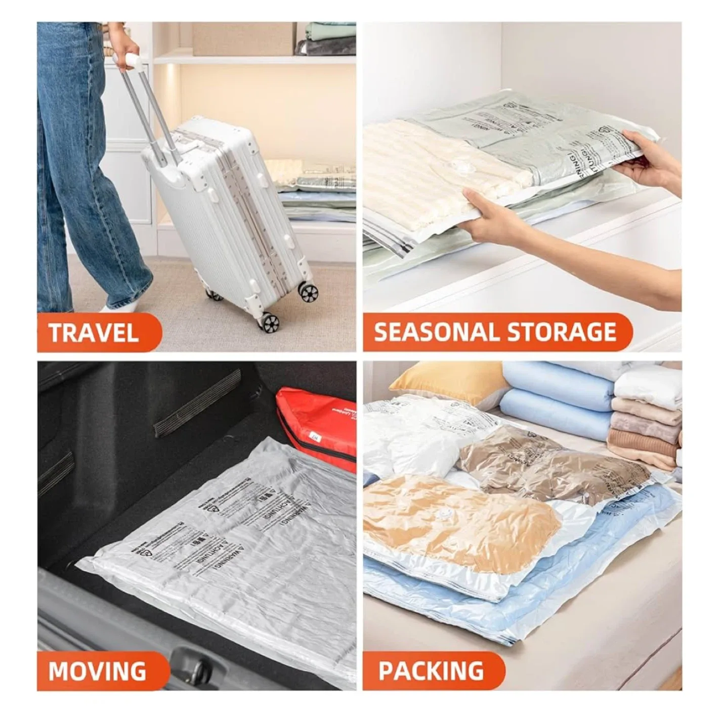 Jumbo Vacuum Storage Bags - 10 Pack image indicator(9)