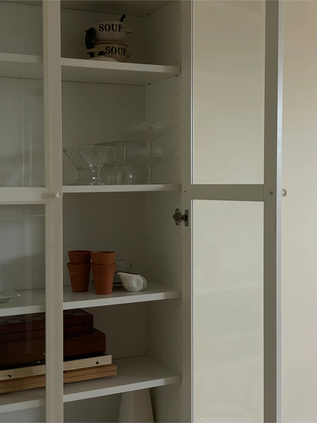 IKEA Billy Bookcase with Glass Doors - photo 2