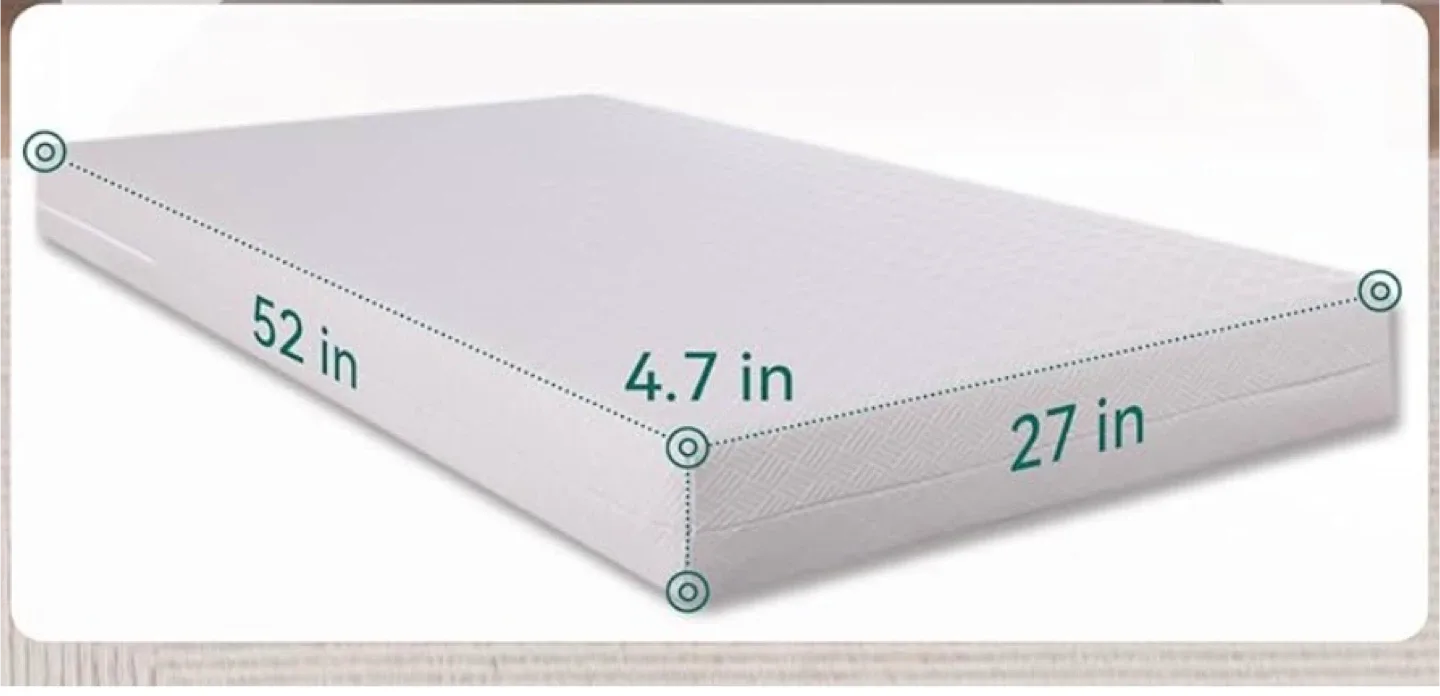 Dual Firmness Baby Crib Mattress - 52 x 27 inches image indicator(3)