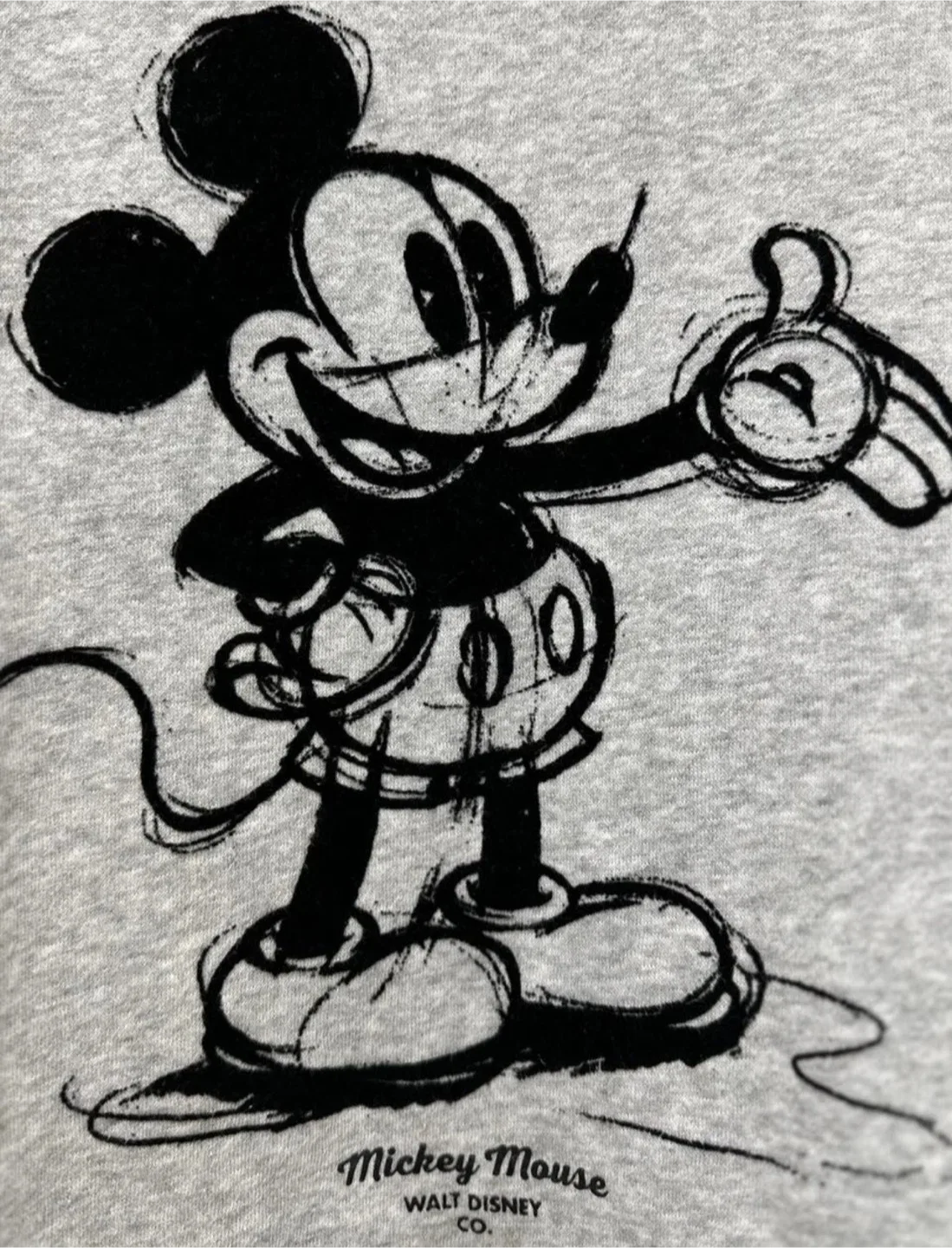 H&M Mickey Mouse Grey Sweatshirt image indicator(2)