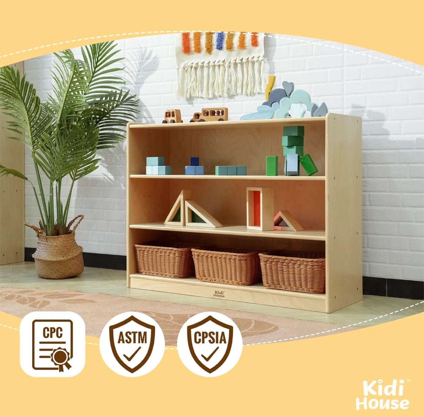 Kidi House 3-Tier Kids Bookshelf - photo 4