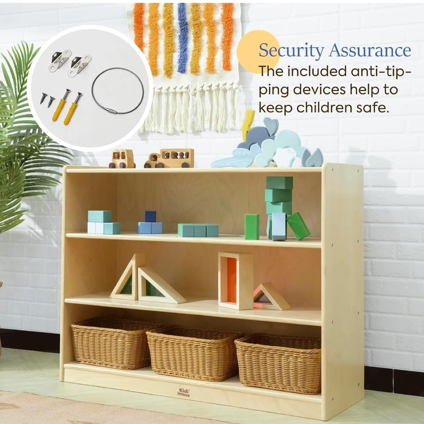 Kidi House 3-Tier Kids Bookshelf - photo 2