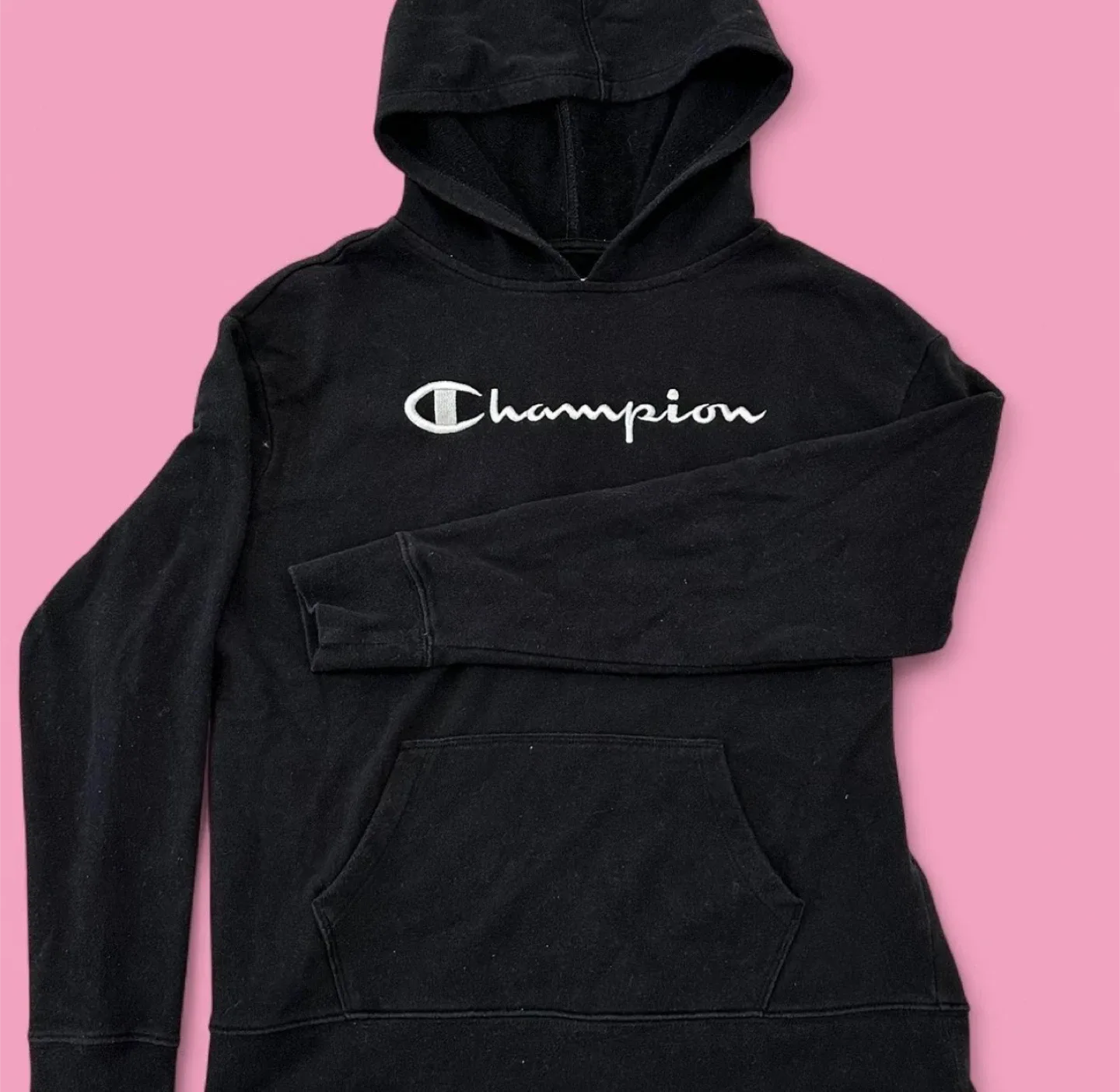 Champion Black Hoodie - Size XS image indicator(2)