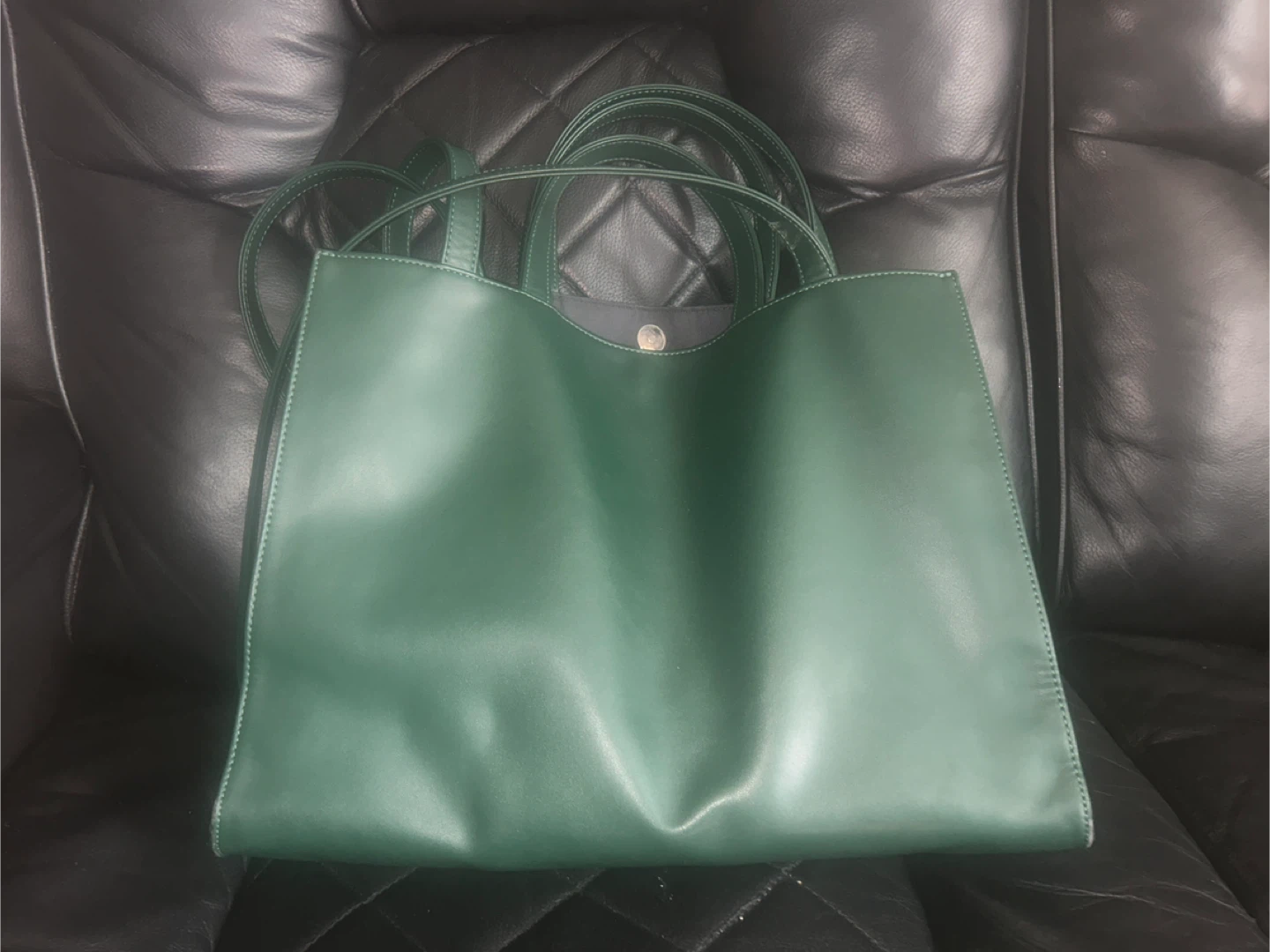 Telfar Shopping Bag - Medium - Dark Green - photo 3