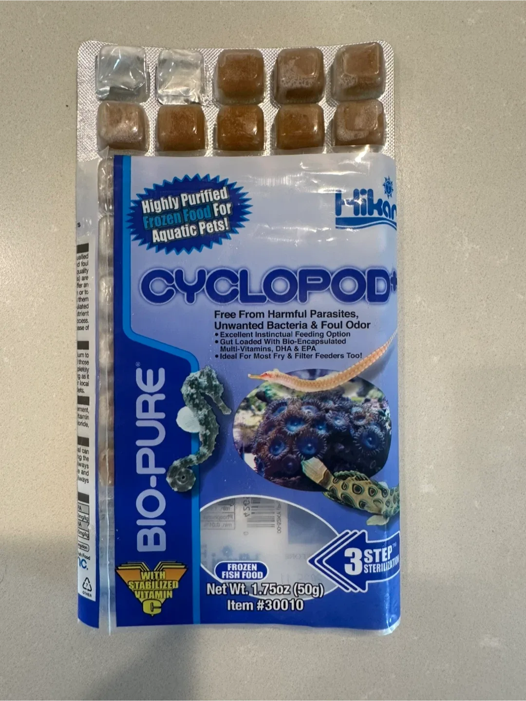 🧡Frozen Tropical fish food - Cyclopes image indicator(2)