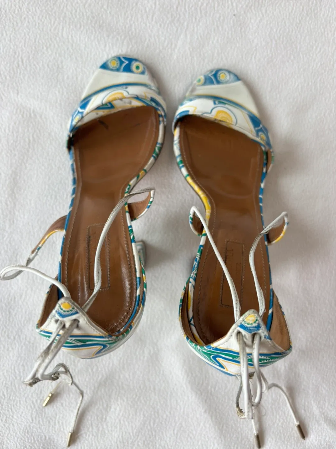 Aquazzura Tie-up ‘Lily’ Sandals image indicator(7)