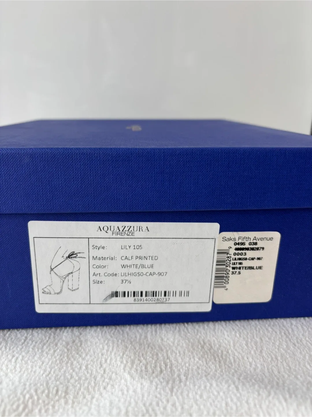 Aquazzura Tie-up ‘Lily’ Sandals image indicator(9)